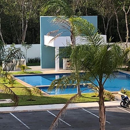 Apartamento Familiar Con Alberca En Playa Del Carmen Exteriér fotografie